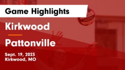 Kirkwood  vs Pattonville  Game Highlights - Sept. 19, 2023