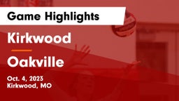 Kirkwood  vs Oakville  Game Highlights - Oct. 4, 2023