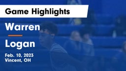 Warren  vs Logan  Game Highlights - Feb. 10, 2023