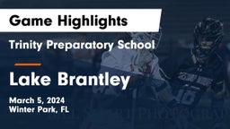 Trinity Preparatory School vs Lake Brantley  Game Highlights - March 5, 2024