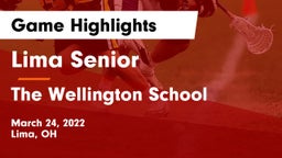 Lima Senior  vs The Wellington School Game Highlights - March 24, 2022