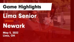 Lima Senior  vs Newark  Game Highlights - May 5, 2022