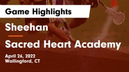Sheehan  vs Sacred Heart Academy Game Highlights - April 26, 2022
