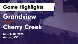 Grandview  vs Cherry Creek  Game Highlights - March 28, 2023