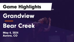 Grandview  vs Bear Creek  Game Highlights - May 4, 2024