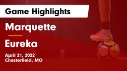 Marquette  vs Eureka  Game Highlights - April 21, 2022