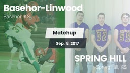 Matchup: Basehor-Linwood vs. SPRING HILL  2017