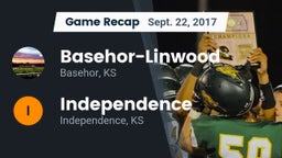 Recap: Basehor-Linwood  vs. Independence  2017