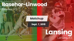 Matchup: Basehor-Linwood vs. Lansing  2018