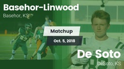 Matchup: Basehor-Linwood vs. De Soto  2018