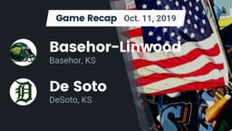 Recap: Basehor-Linwood  vs. De Soto  2019