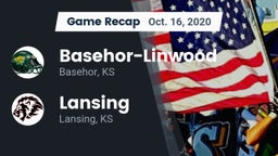 Recap: Basehor-Linwood  vs. Lansing  2020