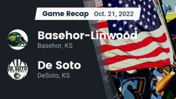 Recap: Basehor-Linwood  vs. De Soto  2022