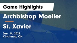 Archbishop Moeller  vs St. Xavier  Game Highlights - Jan. 14, 2022
