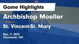 Archbishop Moeller  vs St. Vincent-St. Mary  Game Highlights - Dec. 9, 2023