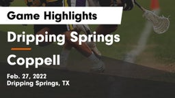 Dripping Springs  vs Coppell  Game Highlights - Feb. 27, 2022