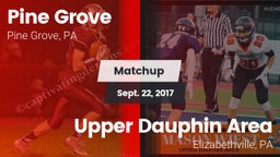 Matchup: Pine Grove High vs. Upper Dauphin Area  2017