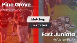 Matchup: Pine Grove High vs. East Juniata  2017