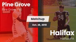 Matchup: Pine Grove High vs. Halifax  2018