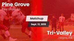 Matchup: Pine Grove High vs. Tri-Valley  2019
