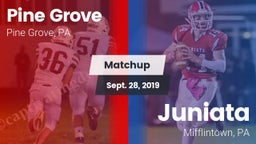 Matchup: Pine Grove High vs. Juniata  2019