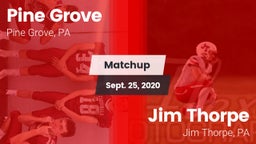 Matchup: Pine Grove High vs. Jim Thorpe  2020