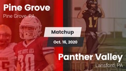 Matchup: Pine Grove High vs. Panther Valley  2020