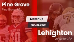 Matchup: Pine Grove High vs. Lehighton  2020