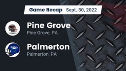 Recap: Pine Grove  vs. Palmerton  2022