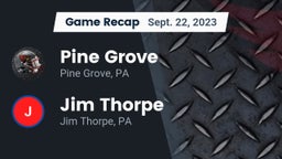Recap: Pine Grove  vs. Jim Thorpe  2023