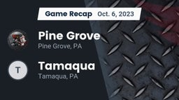 Recap: Pine Grove  vs. Tamaqua  2023