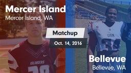 Matchup: Mercer Island HS vs. Bellevue  2016