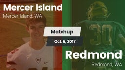 Matchup: Mercer Island HS vs. Redmond  2017