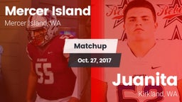 Matchup: Mercer Island HS vs. Juanita  2017