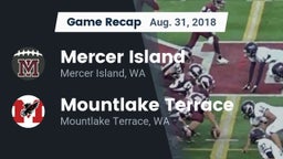 Recap: Mercer Island  vs. Mountlake Terrace  2018