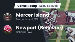 Recap: Mercer Island  vs. Newport  (Bellevue) 2018