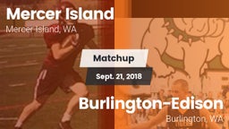 Matchup: Mercer Island HS vs. Burlington-Edison  2018