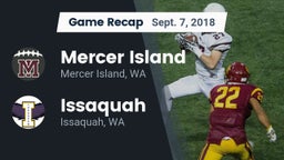 Recap: Mercer Island  vs. Issaquah  2018