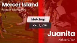 Matchup: Mercer Island HS vs. Juanita  2018