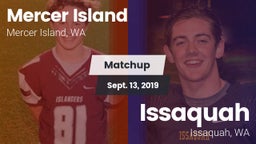 Matchup: Mercer Island HS vs. Issaquah  2019