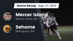 Recap: Mercer Island  vs. Sehome  2019