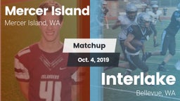 Matchup: Mercer Island HS vs. Interlake  2019