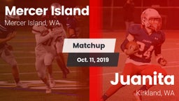 Matchup: Mercer Island HS vs. Juanita  2019