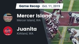 Recap: Mercer Island  vs. Juanita  2019