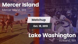 Matchup: Mercer Island HS vs. Lake Washington  2019