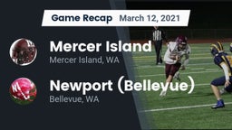 Recap: Mercer Island  vs. Newport  (Bellevue) 2021