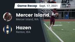 Recap: Mercer Island  vs. Hazen  2021