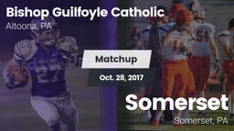 Matchup: Bishop Guilfoyle vs. Somerset  2017