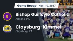 Recap: Bishop Guilfoyle Catholic  vs. Claysburg-Kimmel  2017