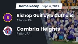 Recap: Bishop Guilfoyle Catholic  vs. Cambria Heights  2019